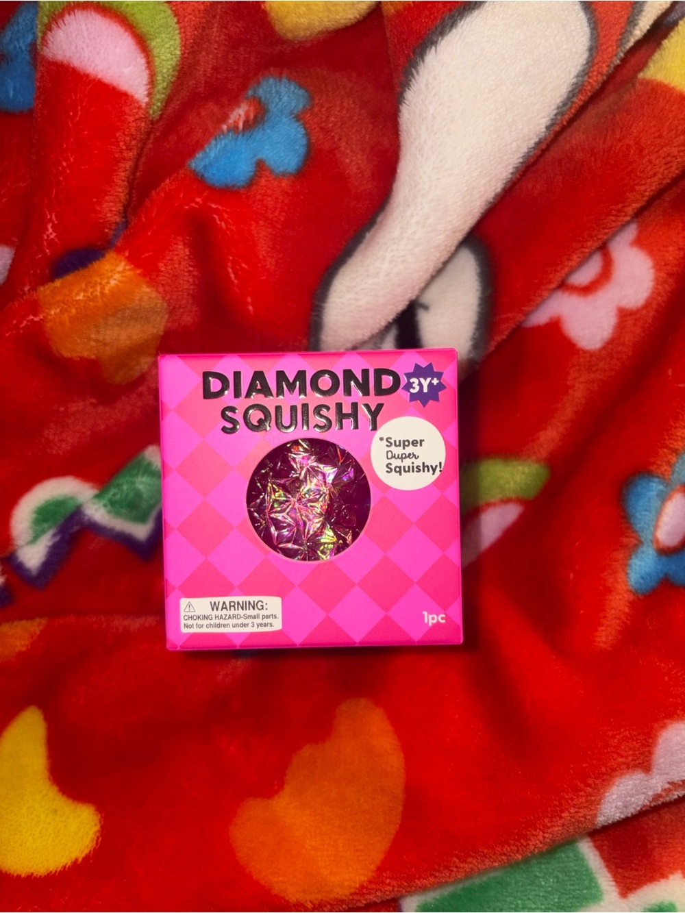 J’adore Diamond Squishy squish needoh fidget Pink Novelty Toy NEW QUICK SHIP